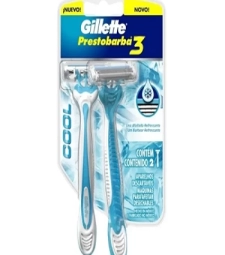 Imagem de capa de M. Ap. Barbear Gillette Prestobarba 3 Cool 2un