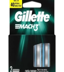 Imagem de capa de M. Carga Gillette Mach 3 C 2un 