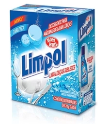 Imagem de capa de M. Deterg. Limpol Maq. Lavar Loucas 500g Tablet