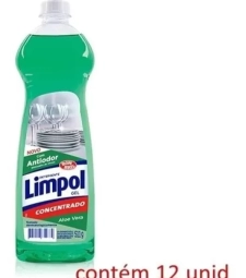 Imagem de capa de M. Detergente Em Gel Limpol 511g Conc. Aloe Vera