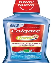 Imagem de capa de M. Enxaguante Bucal Colgate 250ml Total 12 Clean Mint