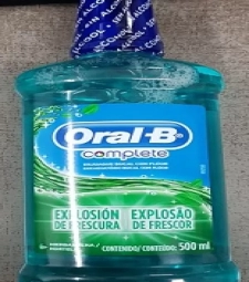 Imagem de capa de M. Enxaguante Bucal Oral B 500ml Hortela