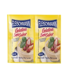 Imagem de capa de M. Gelatina Fleischmann 2 X 24g Sem Sabor