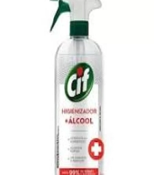 Imagem de capa de M. Higienizador Gatilho Cif 500ml Alcool