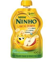 Imagem de capa de M. Iogurte Ninho 100g Maca/banana Pouch