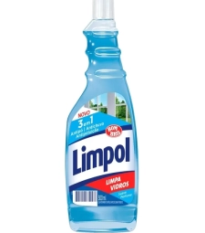 Imagem de capa de M. Limpa Vidros 3em1 Limpol 500ml Refil