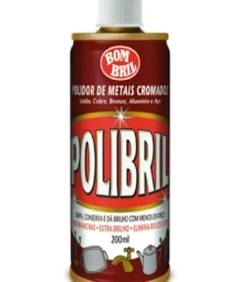 Imagem de capa de M. Polidor De Metais Polibril 200ml Cromados 