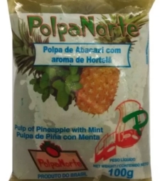 Imagem de capa de M. Polpa Norte 100gr Abacaxi/hortela