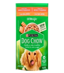 Imagem de capa de M. Racao Dog Chow Adult Mini 100g Peq Salmao