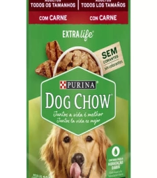 Imagem de capa de M. Racao Umida Dog Chow 100g Carne Filhotes Todos Tamanhos