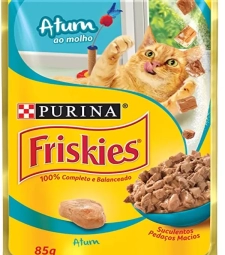 Imagem de capa de M. Racao Umida Friskies 85g Atum Ao Molho 