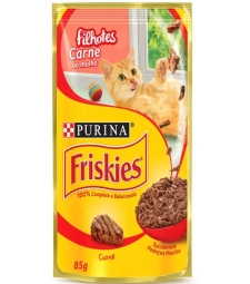 Imagem de capa de M. Racao Umida Friskies 85g Carne Ao Molho 