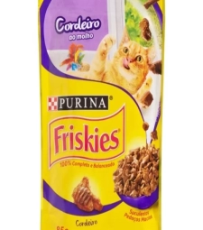 Imagem de capa de M. Racao Umida Friskies 85g Cordeiro Ao Molho