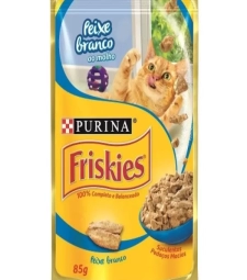 Imagem de capa de M. Racao Umida Friskies 85g Peixe Branco Ao Molho