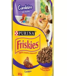 Imagem de capa de M. Racao Umida Friskies 85g Salmao Ao Molho 