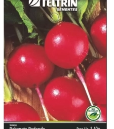 Imagem de capa de M. Semente Feltrin Rabanete Redondo Crimson Gigante