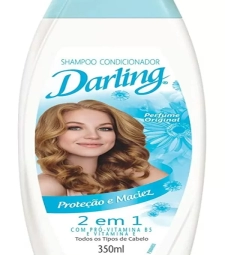 Imagem de capa de M. Shampoo Darling 350ml 2 Em 1