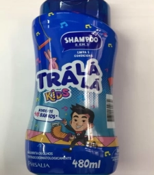 Imagem de capa de M. Shampoo Tralala Kids 480ml 2 Em 1 Limpa E Condiciona