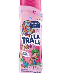 Imagem de capa de M. Shampoo Tralala Kids 480ml 2 Em 1 Meninas