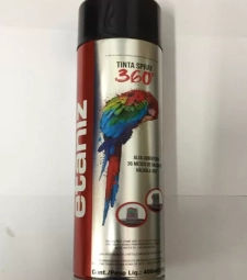 Imagem de capa de M. Tinta Spray Etaniz 400ml Preto Brilhoso