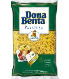 Imagem de capa de Macarrao Dona Benta 24 X 500g Parafuso Semola