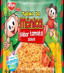 Imagem de capa de Macarrao Inst. Nissin 50 X 85g Tomate Turma Da Monica