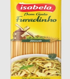 Imagem de capa de Macarrao Isabela 20 X 500g Furadinho Bom Gosto