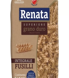 Imagem de capa de Macarrao Renata 20 X 500g Integrale Fusilli