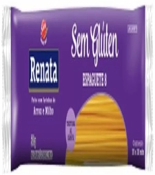 Imagem de capa de Macarrao Renata S/gluten 24 X 500g Espaguete 8