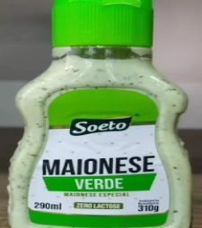 Imagem de capa de Maionese Soeto 16 X 310gr Verde