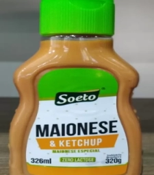 Imagem de capa de Maionese Soeto 16 X 320gr Maionese & Ketchup