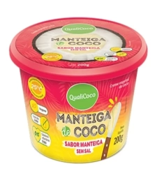 Imagem de capa de Manteiga De Coco Qualicoco 200g S/sal