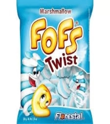 Imagem de capa de Marshmallow Fofs Twist 12 X 220g Azul E Branco 