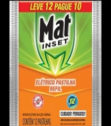 Imagem de capa de Mat Inset Refil Pastilha 20 X L12 P10 Tradicional