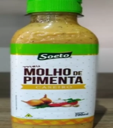 Imagem de capa de Molho De Pimenta Soeto 12 X 200ml Caseiro