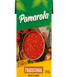 Imagem de capa de Molho Pomarola 27 X 260g Tradicional Tp