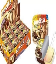 Imagem de capa de Nucita 48 X 10g Chocolate/leite E Avelas