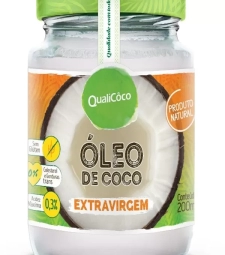 Imagem de capa de Oleo De Coco Qualicoco 200ml Extravirgem 