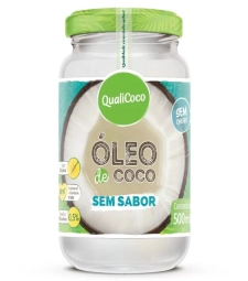 Imagem de capa de Oleo De Coco Qualicoco 500ml Sem Sabor 