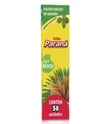 Imagem de capa de Palito Dental Parana 20 X 50 Unid. Menta