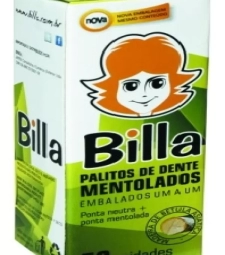 Imagem de capa de Palito Dental Sabor Menta Billa 12 X 50 Un