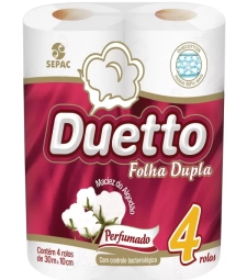 Imagem de capa de Papel Hig. Duetto 16 X 4 Perfumado 30m