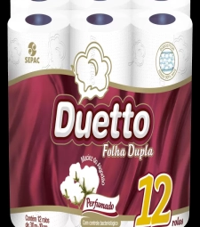 Imagem de capa de Papel Hig. Duetto 6 X 12 Perfumado 30m