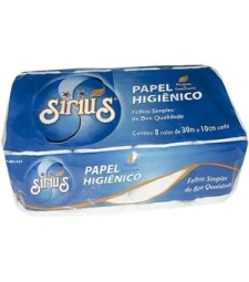 Imagem de capa de Papel Hig. Sirius 8 X 8 Neutro 30m Atencao