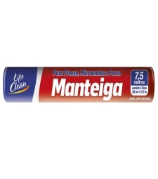 Imagem de capa de Papel Manteiga Life Clean 30cm X 7,50mt 25 Unid.