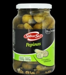 Imagem de capa de Pepino Sabor Sul 15 X 300g Conserva