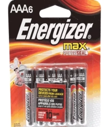 Imagem de capa de Pilha Energizer Alcalina 12 X 4  + 2 Aaa Palito