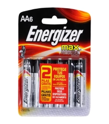 Imagem de capa de Pilha Energizer Alcalina 12 X 4 + 2 Aa