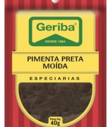 Imagem de capa de Pimenta Preta Moida Geriba 20 X 40g