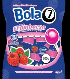 Imagem de capa de Pirulito Bola 7 600g Framboesa